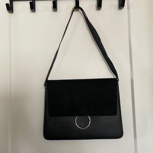 Missguided Black Shoulder Bag